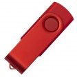 USB flash-карта DOT (32Гб), красный, 5,8х2х1,1см, пластик, металл