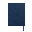 Ежедневник недатированный Solas, формат А5, с магнитом темно-синий, кремовый блок  в линейку