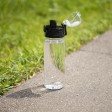 Бутылка для воды FLASK, 800 мл; 25,2х7,7см, красный, пластик