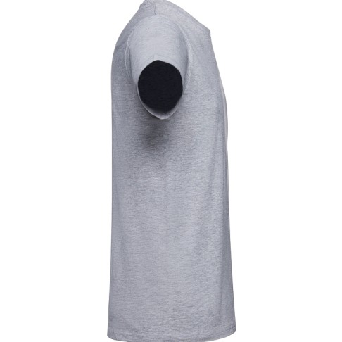 Футболка мужская ANKARA, серый меланж, 5XL, 90% хлопок, 10% вискоза, 190 г/м2 Футболка мужская ANKARA, серый меланж, 5XL, 90% хлопок, 10% вискоза, 190 г/м2