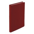 Ежедневник недатированный Softie, А5, бордовый, блок в клетку, бордовый обрез