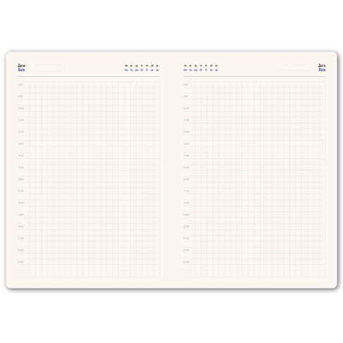 Ежедневник недатированный Softie, А5, темно-зеленый, блок в клетку, зеленый обрез