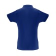 Рубашка-поло женская BERLIN WOMAN, к/р, синий, 2XL, 65% полиэстер, 35% хлопок, плотность 200 г/м2