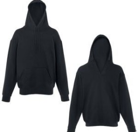 Толстовка Unique Hoodie,  черный_XL, 80% хлопок, 20% полиэстер, 280 г/м2