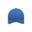 Бейсболка SKYE, 6 клиньев, 100 % переработанный фактурный полиэстер, липучка, синий