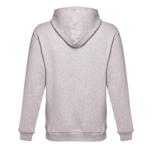 Толстовка мужская с капюшоном PHOENIX, серый меланж, 5XL, 50% хлопок, 50 полиэстер, плотность 320 г/