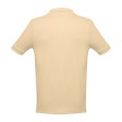 Рубашка-поло мужская ADAM, кремовый, M, 100% хлопок, плотность 195 г/м2