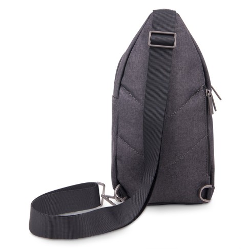 Сумка на плечо CORE, тёмно-серый, 100% полиэстер 