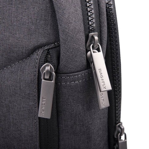 Сумка на плечо CORE, тёмно-серый, 100% полиэстер 