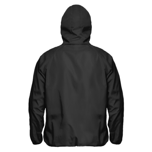 Ветровка мужская COLIN, черный, 2XL,  100% полиэстер, плотность 280Т.