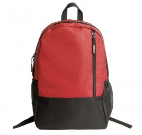 Рюкзак PULL, красный/чёрный, 45 x 28 x 11 см, 100% полиэстер 300D+600D