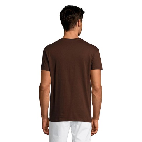 Футболка мужская REGENT, шоколадный_2XL, 100% х/б, 150 г/м2