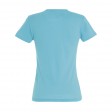 Футболка женская MISS, бирюзовый, XL, 100% хлопок, 150 г/м2