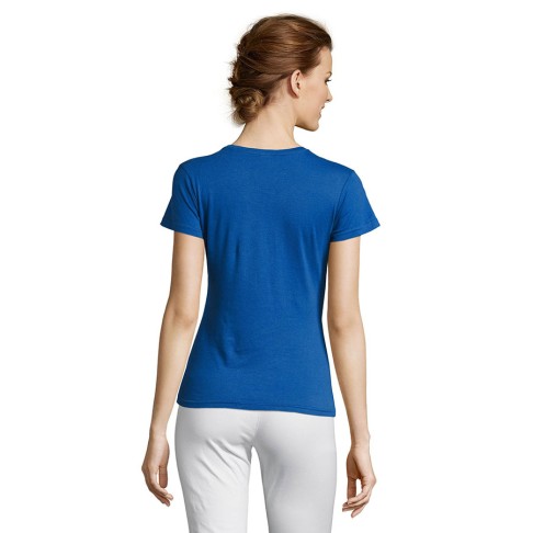 Футболка женская MISS, ярко-синий, M, 100% хлопок, 150 г/м2