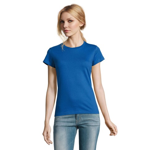 Футболка женская IMPERIAL WOMEN, ярко-синий_XL, 100% х/б, 190 г/м2 Футболка женская IMPERIAL WOMEN, ярко-синий_XL, 100% х/б, 190 г/м2