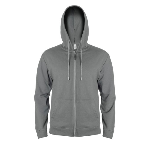 Толстовка мужская EVEREST, темно-серый, 2XL, 50 % хлопок, 50% полиэстер, 260 г/м2