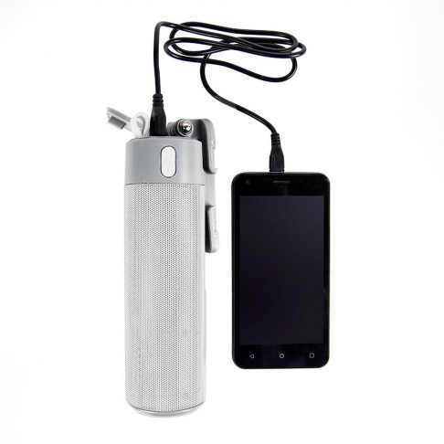 Bluetooth колонка с зарядным устройством(2000mAh) и моноподом 