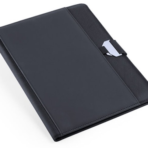 Папка BRETUX, черный, полиэстер, искусственная кожа (комплектующая)