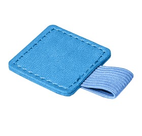 Держатель для ручки, голубой, самоклеющийся, PU