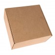 Коробка подарочная BOX, размер 20,5*21* 11см, картон МГК бур., самосборная