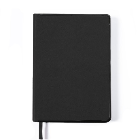 Ежедневник недатированный Montrose, А5,  черный, кремовый блок, графитовый срез