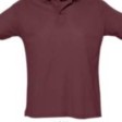 Рубашка поло мужская SUMMER II, бордовый, 2XL, 100% хлопок, 170 г/м2