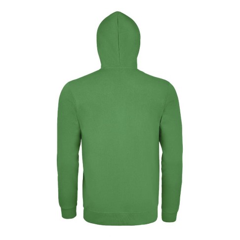 Толстовка мужская на молнии с капюшоном STONE, ярко-зелёный, 2XL, 50% хлопок, 50% полиэстер, 260 г/м