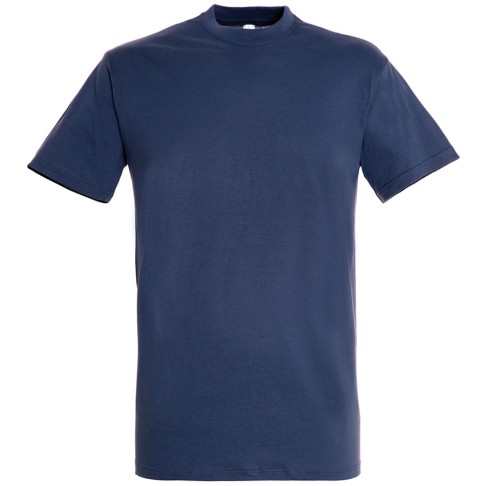 Футболка мужская REGENT деним, 2XL, 100% хлопок, 150 г/м2