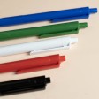 Ручка шариковая  SOFT CLICK, красный, переработанный ABS пластик