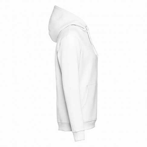 Толстовка мужская с капюшоном PHOENIX, белый, XS, 50% хлопок, 50 полиэстер, плотность 320 г/м2