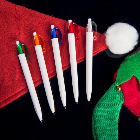 JOCKER, ручка шариковая, оранжевый/белый, пластик JOCKER, ручка шариковая, оранжевый/белый, пластик