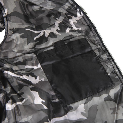 Жилет мужской LAOS, чёрный, 2XL, 100% полиэстер, 180 г/м2