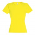 Футболка MISS 2XL лимонный 100% хлопок 150, г/м2