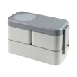 Ланч-бокс  BIEN;1050 мл, 19.5x8.8x12.4 см; серый