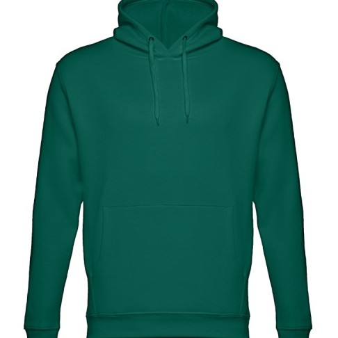 Толстовка мужская с капюшоном PHOENIX, т-зелёный, 2XL, 50% хлопок, 50% полиэстер, плотность 320 г/м2