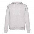 Толстовка мужская с капюшоном на молнии AMSTERDAM, серый меланж, 3XL, 50% хлопок, 50% п/э, 320 г/м2