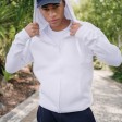 Толстовка мужская с капюшоном на молнии AMSTERDAM, серый меланж, 3XL, 50% хлопок, 50% п/э, 320 г/м2