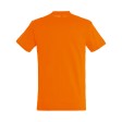 Футболка мужская REGENT, оранжевый_2XL, 100% х/б, 150 г/м2