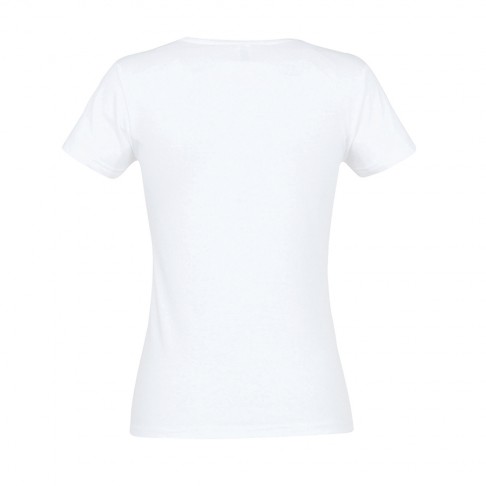 Футболка женская MISS, белый, S, 100% хлопок, 150 г/м2