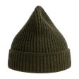 Шапка MAPLE, оливковый, с широкой манжетой, Polylana®, 60% полиэстер, 40% акрил