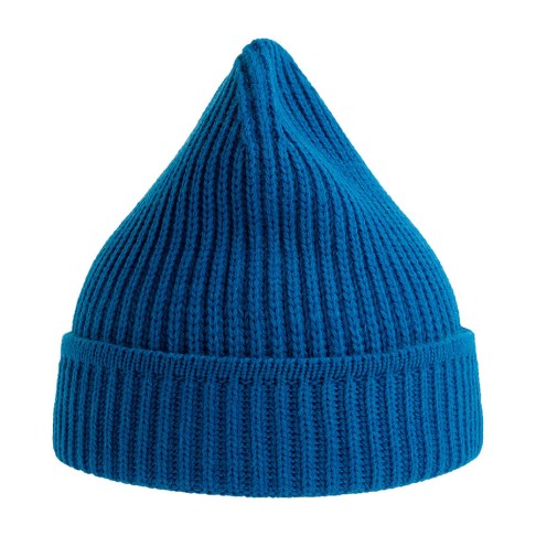 Шапка MAPLE, синий, с широкой манжетой, Polylana®, 60% полиэстер, 40% акрил Шапка MAPLE, синий, с широкой манжетой, Polylana®, 60% полиэстер, 40% акрил