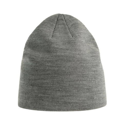 Шапка HOLLY двухслойная, пряжа Polylana®, 60% полиэстер, 40% акрил, светло-серый меланж Шапка HOLLY двухслойная, пряжа Polylana®, 60% полиэстер, 40% акрил, светло-серый меланж
