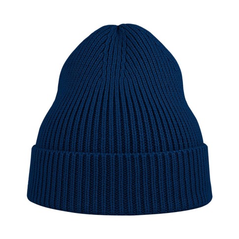 Шапка ANDY, одинарная, с отворотом, 50 % переработанного полиэстера/ 50 % акрила, темно-синий Шапка ANDY, одинарная, с отворотом, 50 % переработанного полиэстера/ 50 % акрила, темно-синий