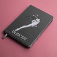 Ежедневник недатированный Duncan, А5,  серый, белый блок