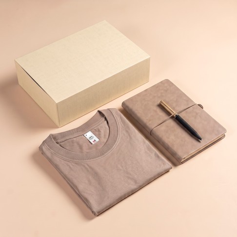 Набор подарочный Welcome Box: футболка LIBRA размер XL, ежедневник, ручка в коробке