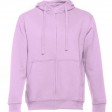 Толстовка мужская с капюшоном на молнии AMSTERDAM, сирен., 2XL, 50% хлопок, 50% полиэстер, 320 г/м2