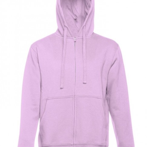 Толстовка мужская с капюшоном на молнии AMSTERDAM, сирен., 2XL, 50% хлопок, 50% полиэстер, 320 г/м2