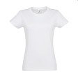 Футболка женская IMPERIAL WOMEN, белый_L, 100% х/б, 190 г/м2