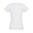 Футболка женская IMPERIAL WOMEN, белый_L, 100% х/б, 190 г/м2