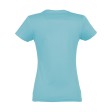 Футболка женская IMPERIAL WOMEN, бирюзовый_M, 100% х/б, 190 г/м2